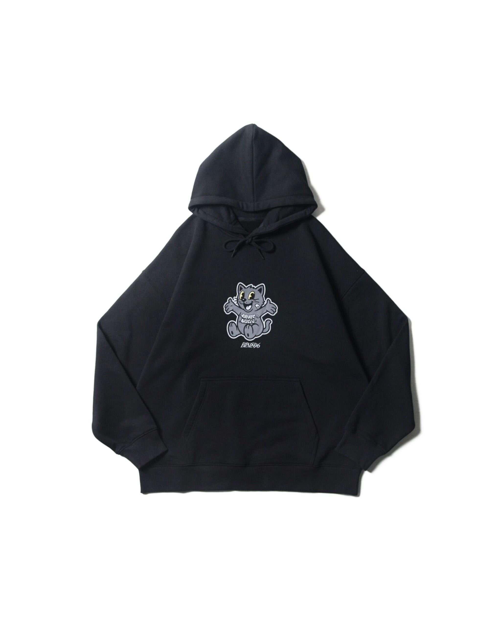NEVERLANDxBLACK96 Black Cat Logo Hoodies 聯名款 2 Neverland